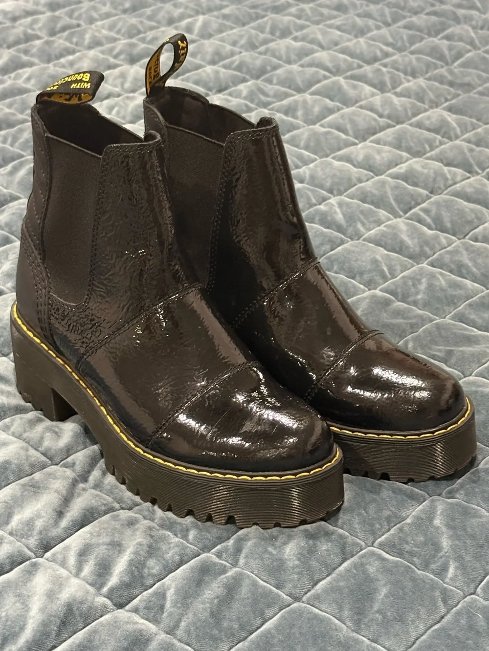 Dr. Martens Women's Black Rozalie Chelsea Boot - Picture 2 of 7